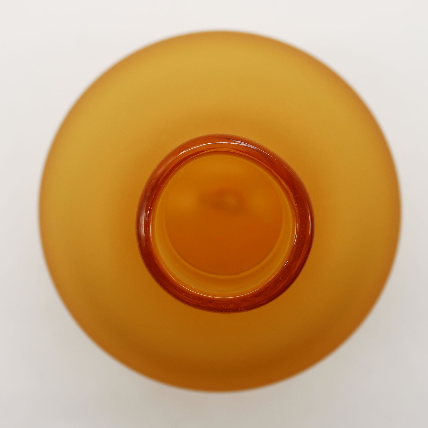 Frost vase Hill Amber