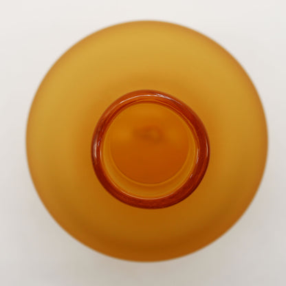 Frost vase Hill Amber