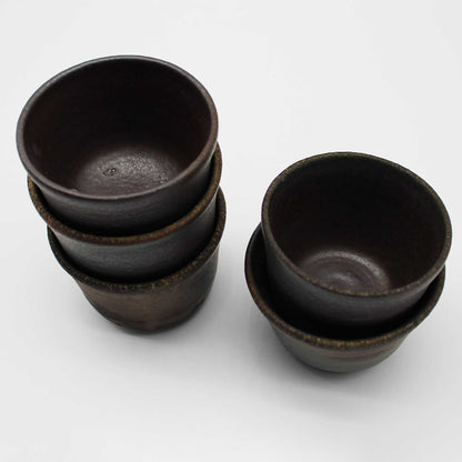 Black Glaze Soba Cup 57A_Kanata Shisama