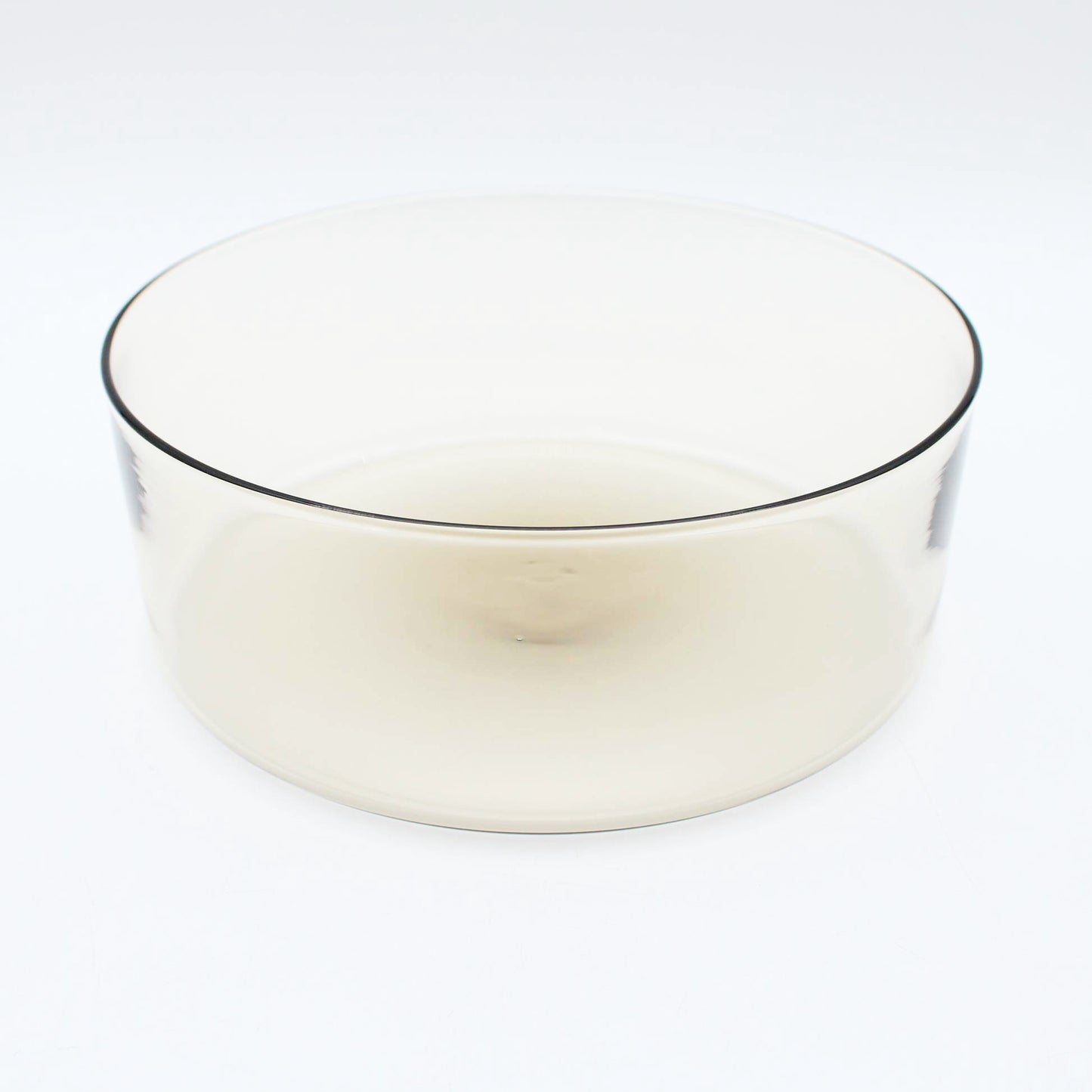 Wide Shallow Bowl L Amber_Taku Eiki