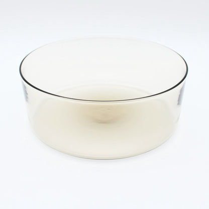 Wide Shallow Bowl L Amber_Taku Eiki