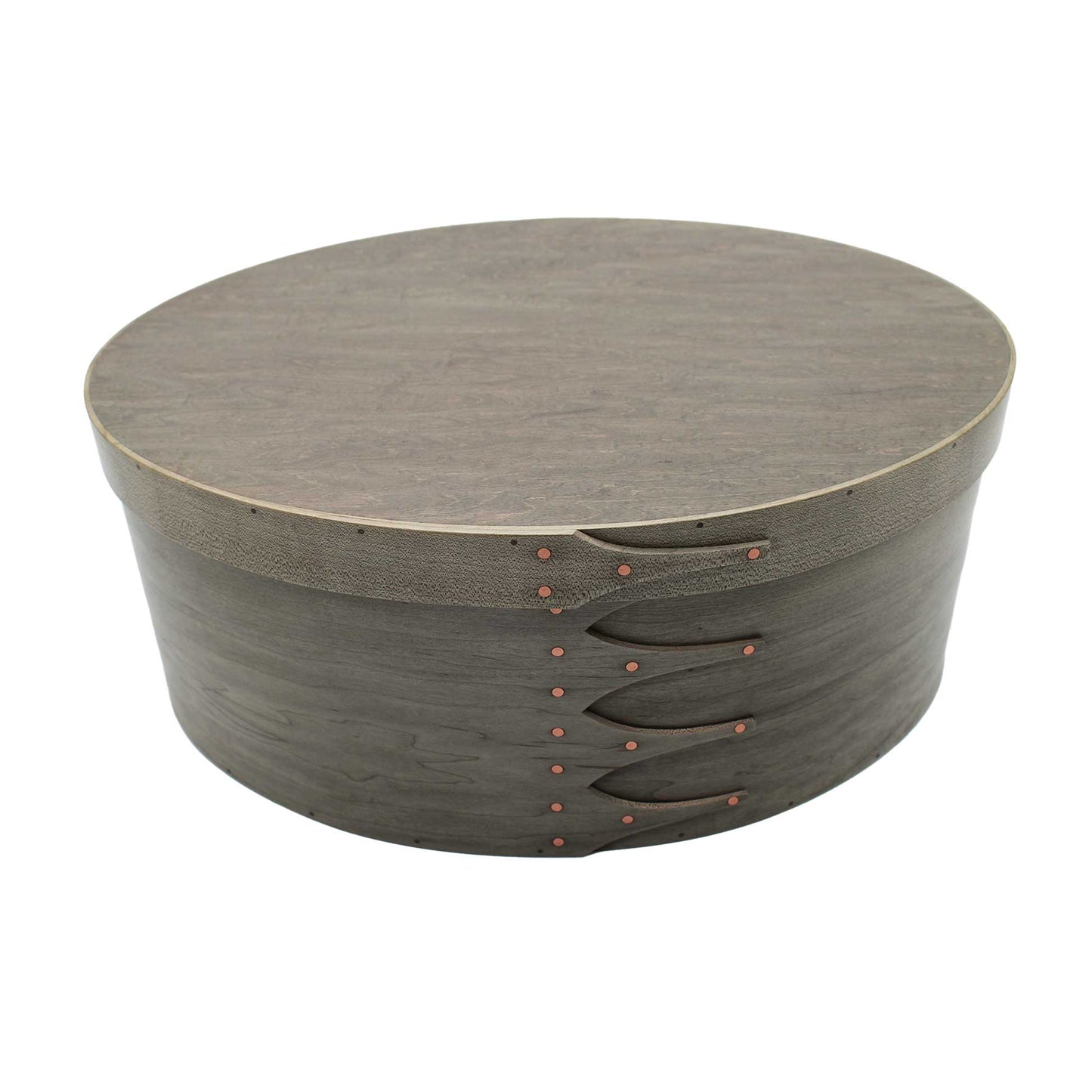 OVAL BOX R #8 Natural Dye