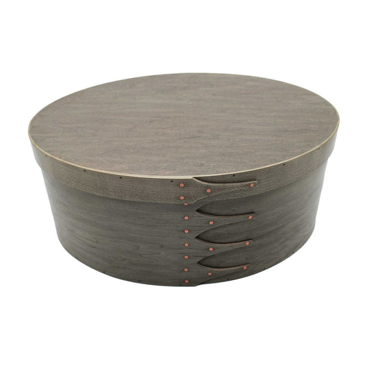 OVAL BOX R #8 Natural Dye