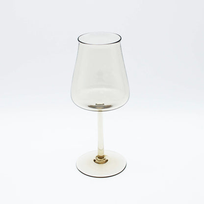 Wine Glass Square Amber_Taku Eiki