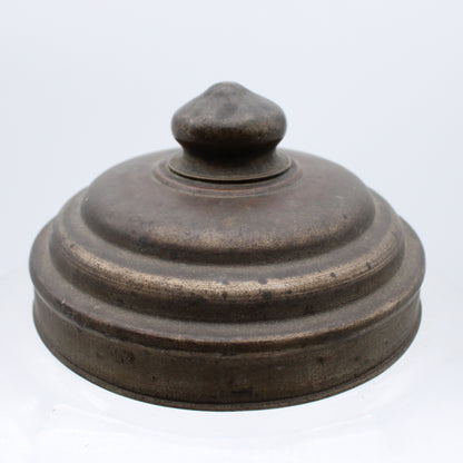 Vintage Glass Bin _65
