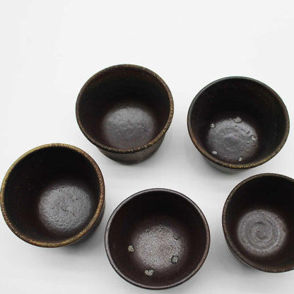Black Glaze Soba Cup 57A_Kanata Shisama