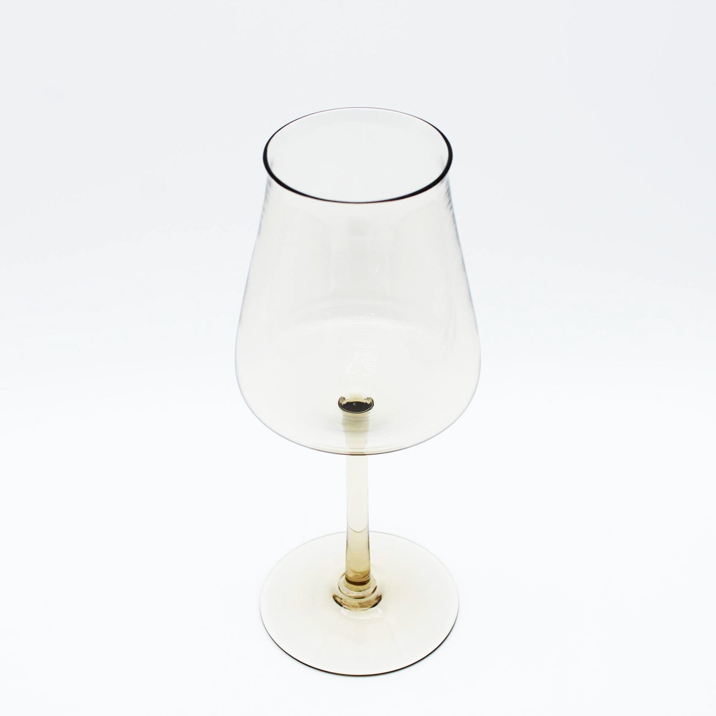 Wine Glass Square Amber_Taku Eiki