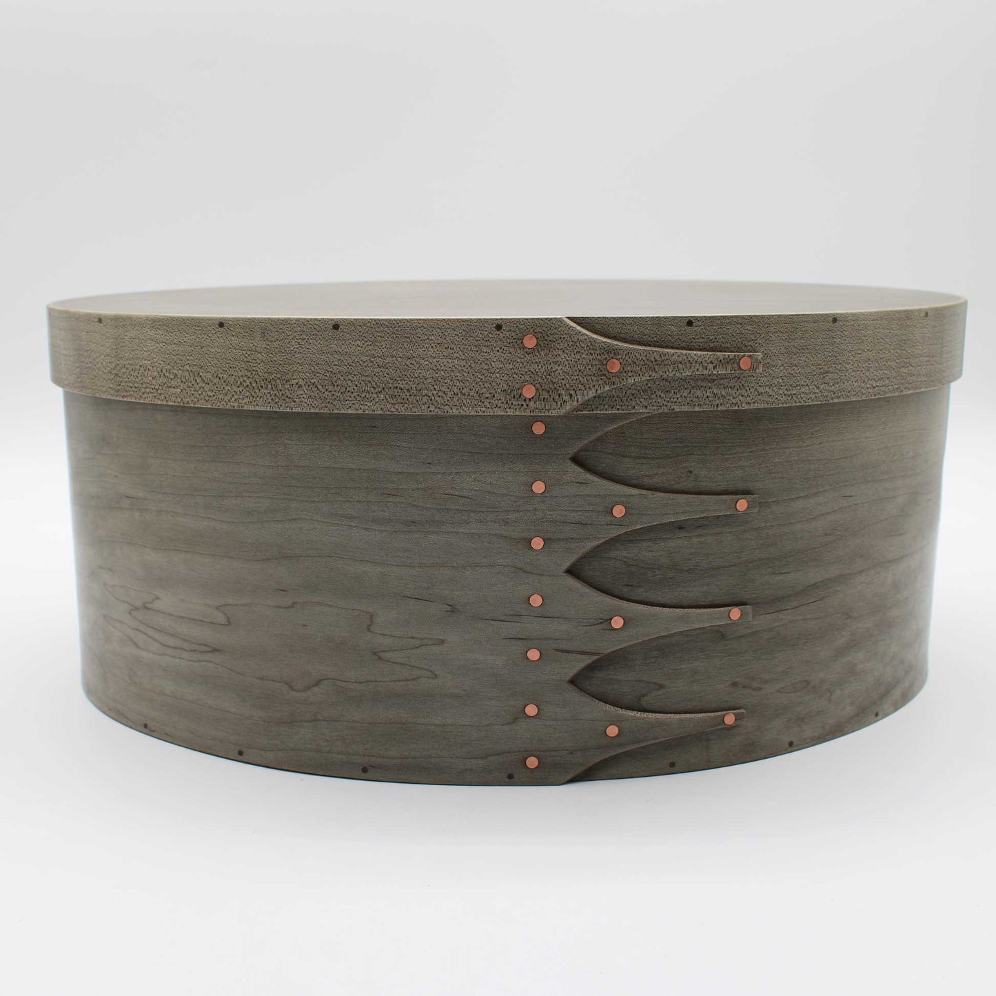 OVAL BOX R #8 Natural Dye