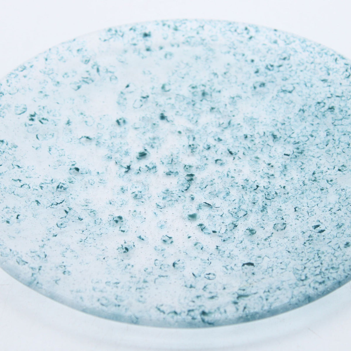 Stone pattern plate deep green_Yohei Goto