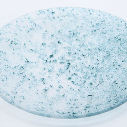 Stone pattern plate deep green_Yohei Goto