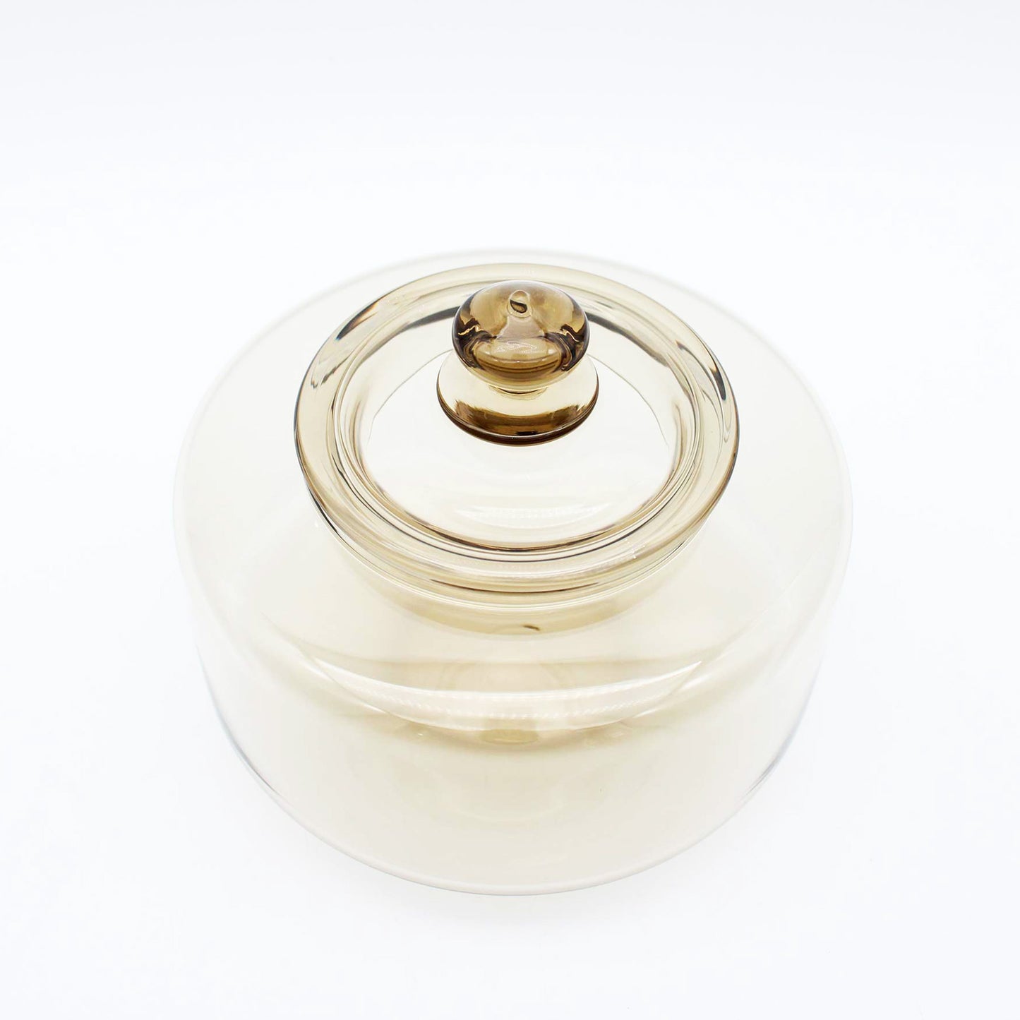Lidded Bowl Amber_Taku Eiki