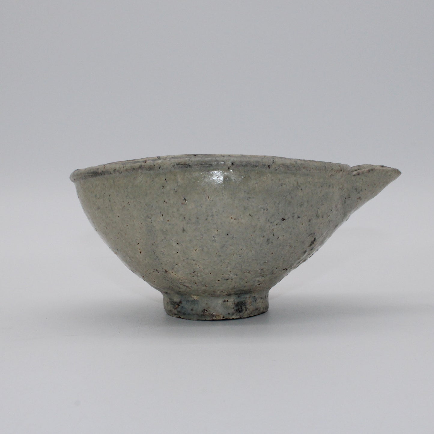 Pine Ash Glaze Lipped Bowl 59A_Toru Hatta
