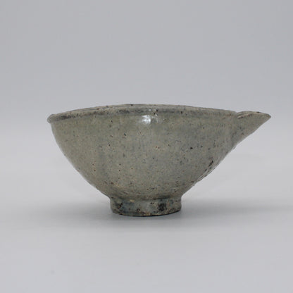 Pine Ash Glaze Lipped Bowl 59A_Toru Hatta