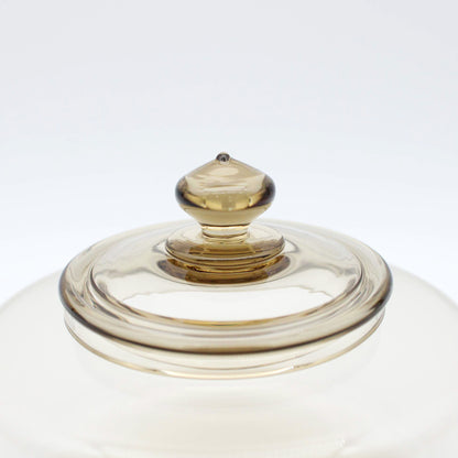 Lidded Bowl Amber_Taku Eiki