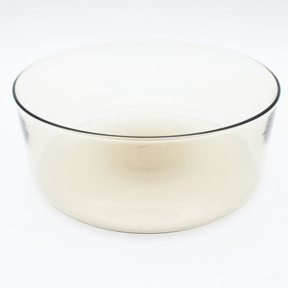 Wide Shallow Bowl L Amber_Taku Eiki