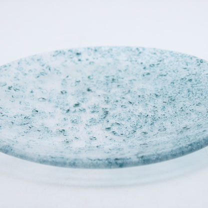Stone pattern plate deep green_Yohei Goto
