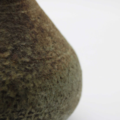Sake bottleAsh Glaze 603_Michikazu Sakai