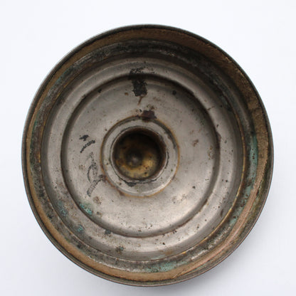 Vintage Glass Bin _65