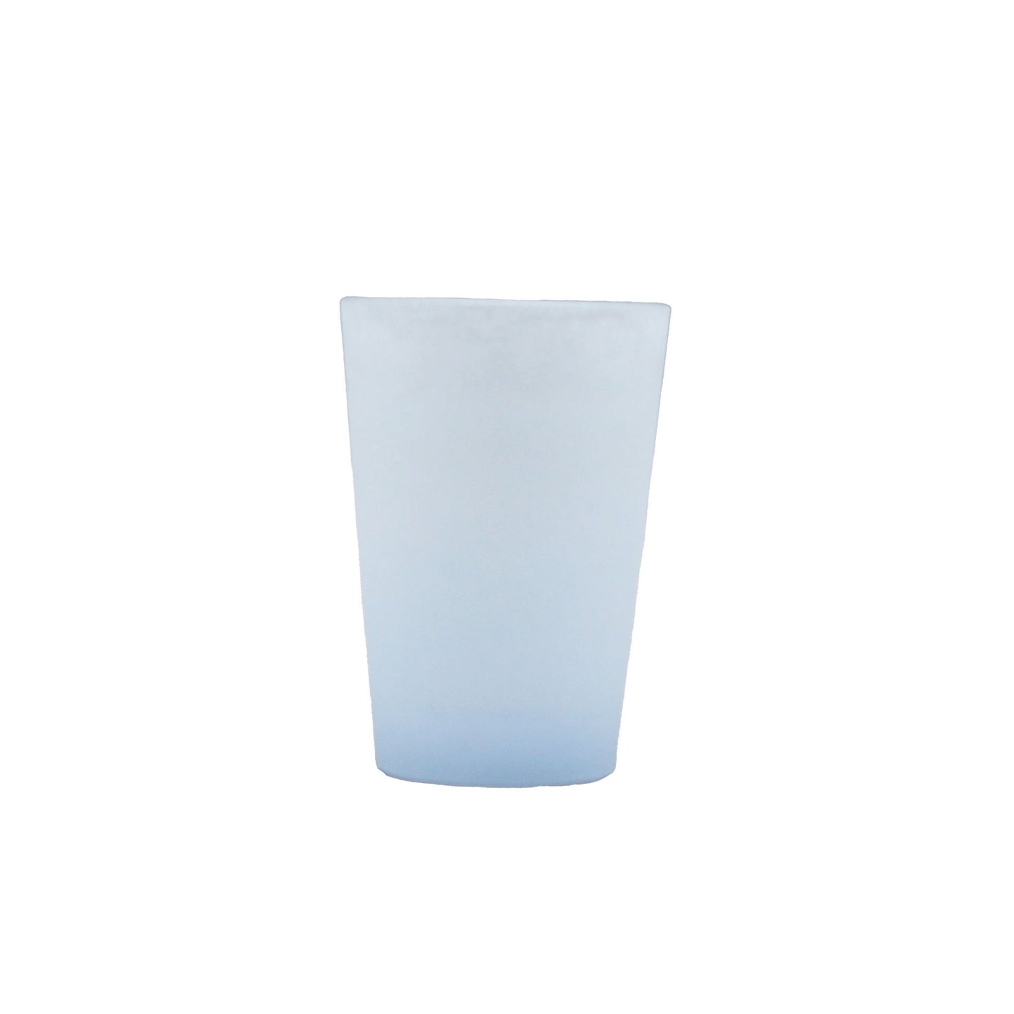 SAKE glass _glass casting pale blue_Yohei Goto