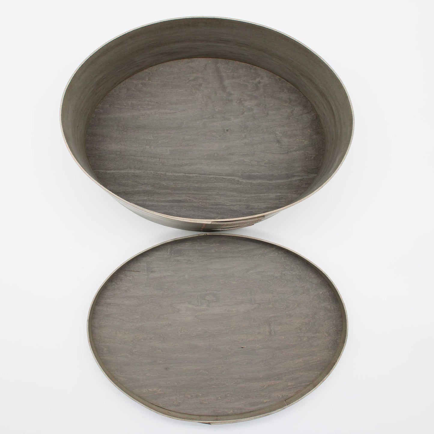 OVAL BOX R #8 Natural Dye