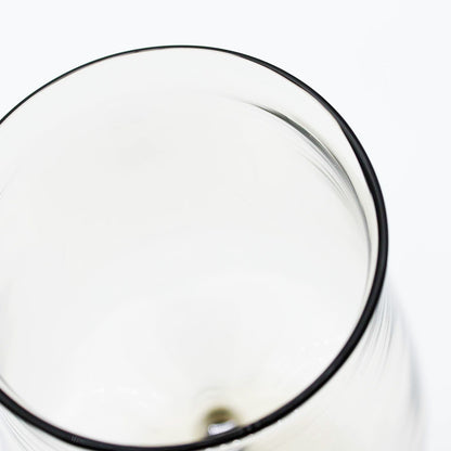Wine Glass Square Amber_Taku Eiki