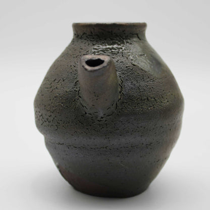 Black Glaze Lipped Bowl 57A_Kanata Shisama