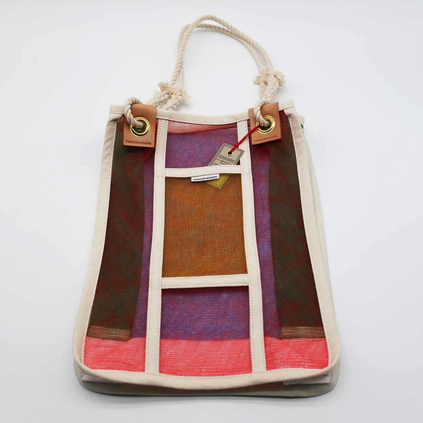 Orange net KNOT Bag Pocket S