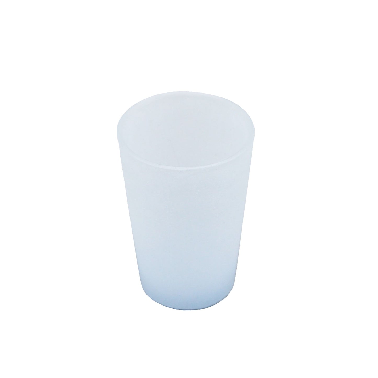 SAKE glass _glass casting pale blue_Yohei Goto