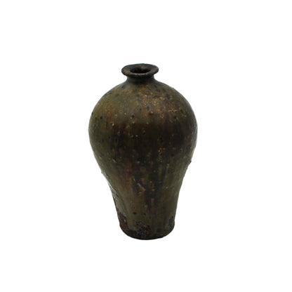 Vase Black Glaze B 604_Toru Hatta
