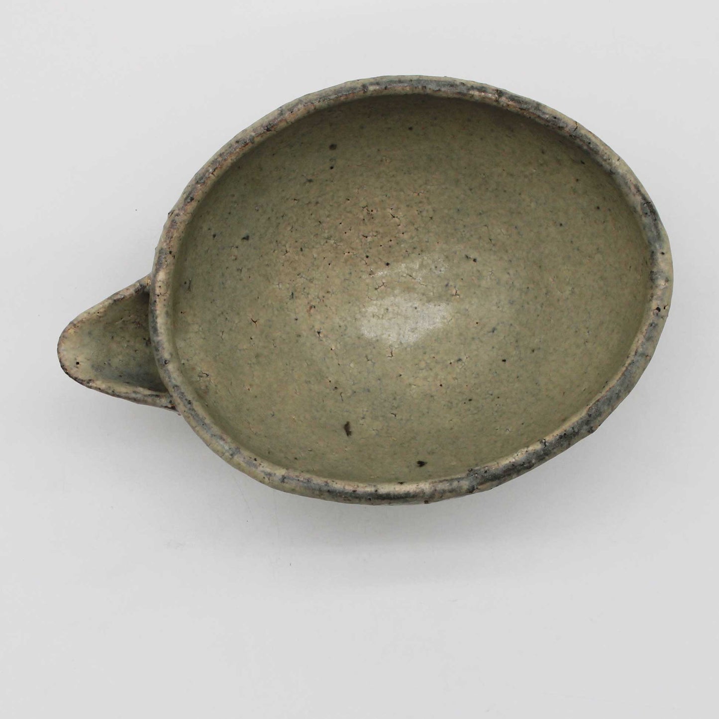 Pine Ash Glaze Lipped Bowl 59A_Toru Hatta