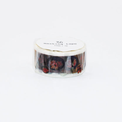 Masking Tape Food Education Pattern