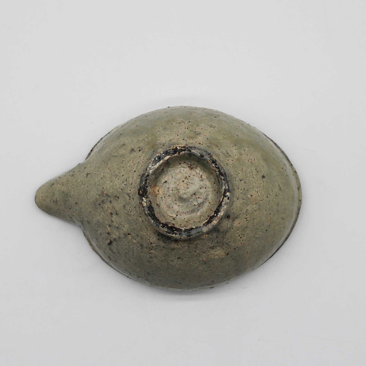 Pine Ash Glaze Lipped Bowl 59A_Toru Hatta