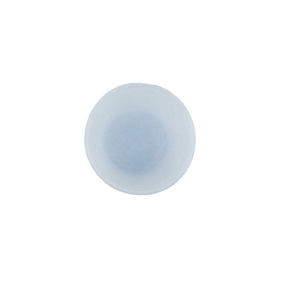 SAKE glass _glass casting pale blue_Yohei Goto