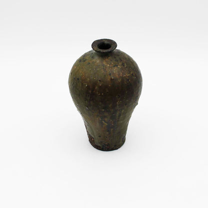 Vase Black Glaze B 604_Toru Hatta