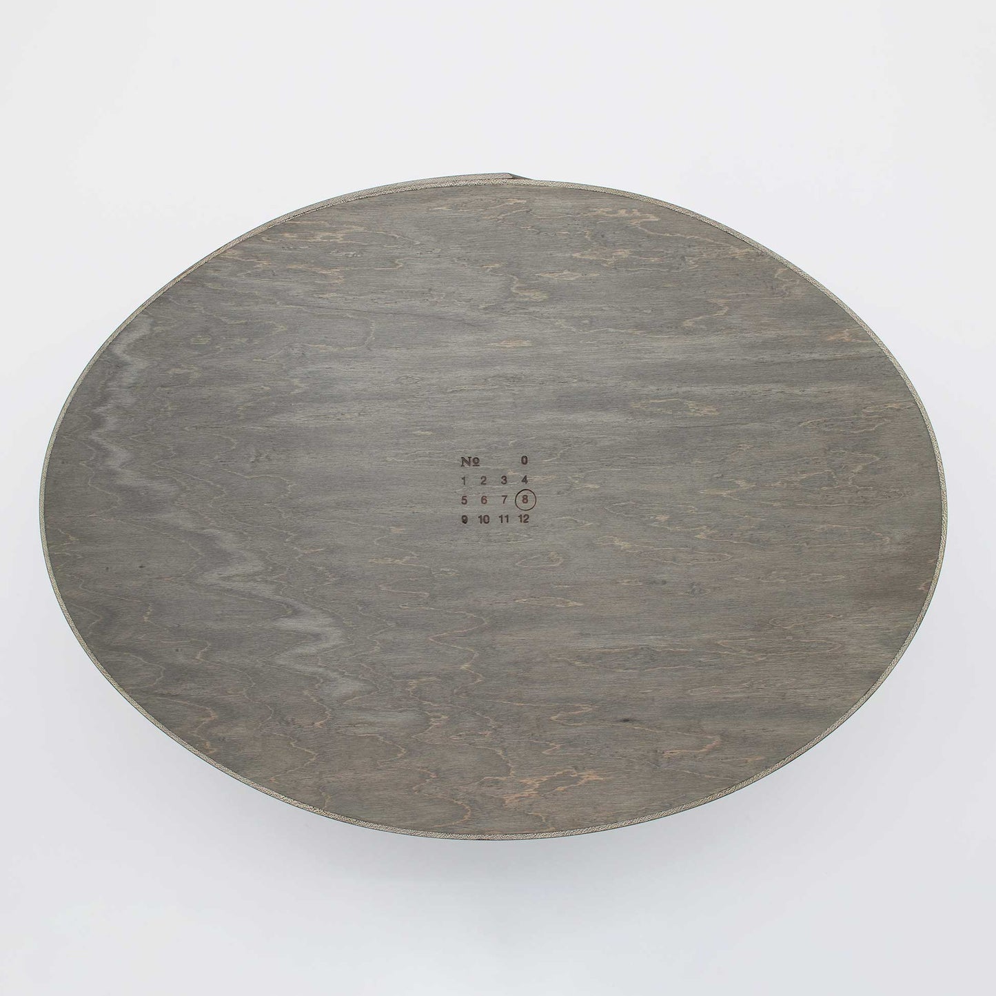 OVAL BOX R #8 Natural Dye