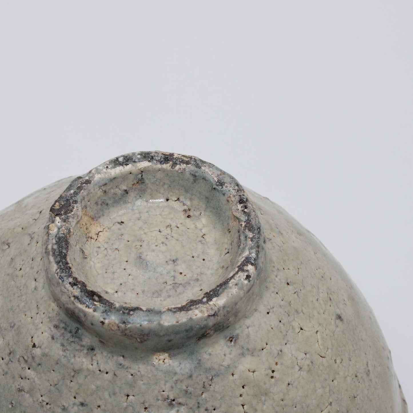 Pine Ash Glaze Lipped Bowl 59A_Toru Hatta