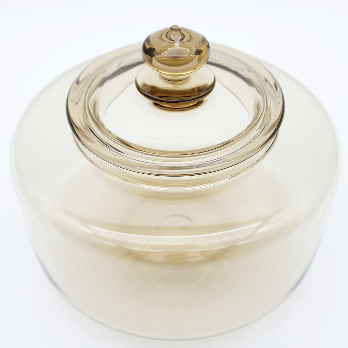 Lidded Bowl Amber_Taku Eiki