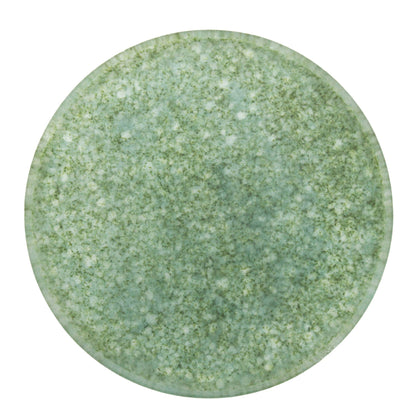plate M_glass casting deep green_Yohei Goto