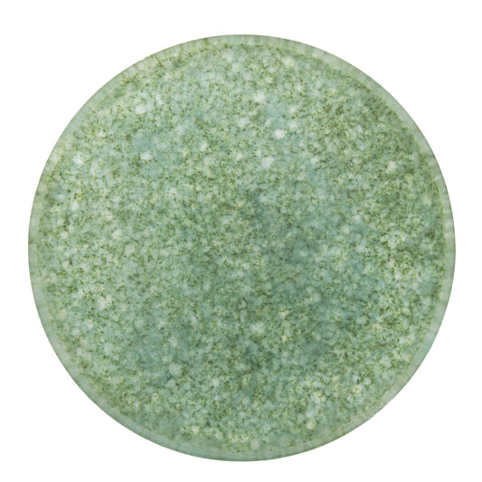 plate M_glass casting deep green_Yohei Goto