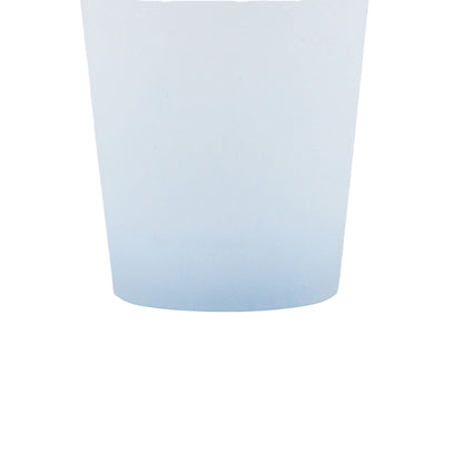 SAKE glass _glass casting pale blue_Yohei Goto