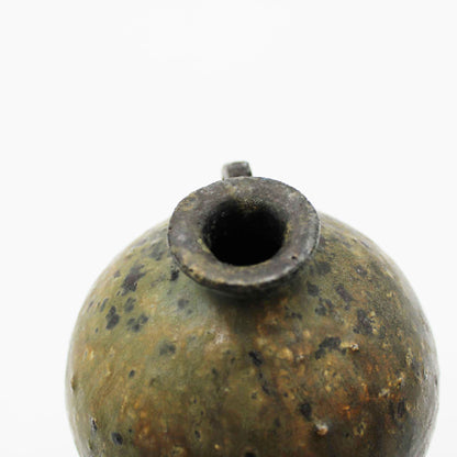 Vase Black Glaze B 604_Toru Hatta