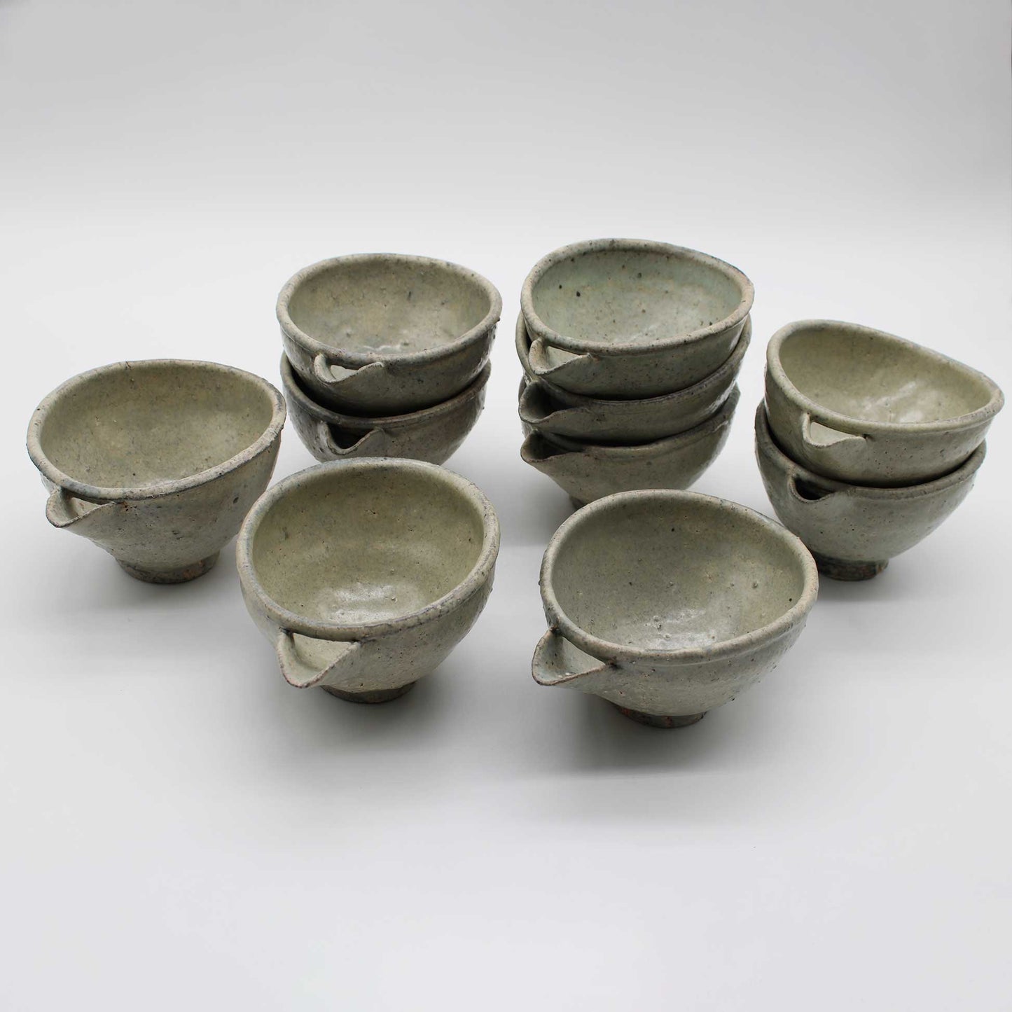 Pine Ash Glaze Lipped Bowl 59A_Toru Hatta