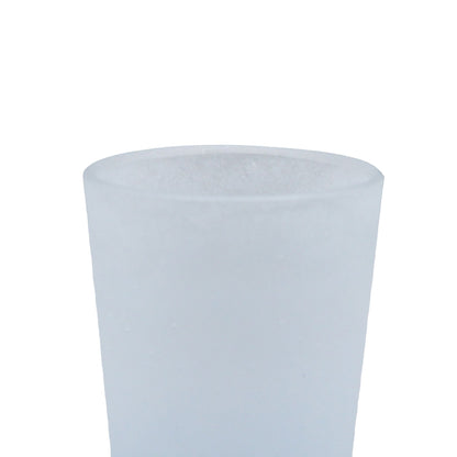 SAKE glass _glass casting pale blue_Yohei Goto