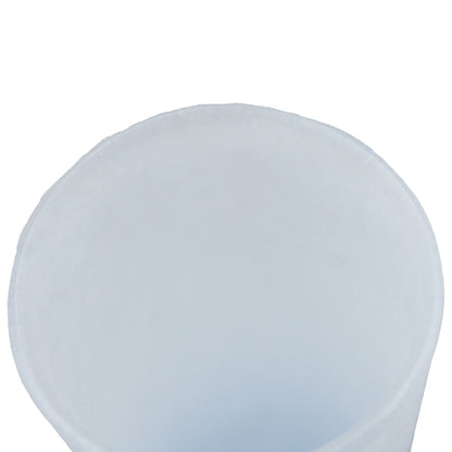 SAKE glass _glass casting pale blue_Yohei Goto