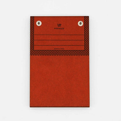 Press Board Snap Pad A6 Brick Red