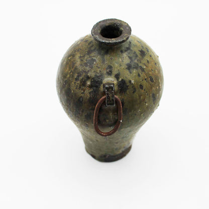 Vase Black Glaze B 604_Toru Hatta