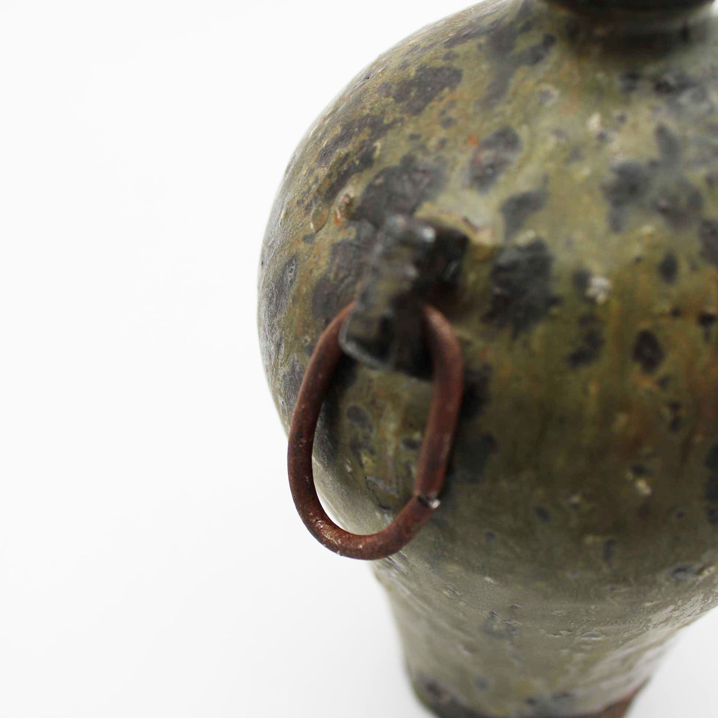 Vase Black Glaze B 604_Toru Hatta