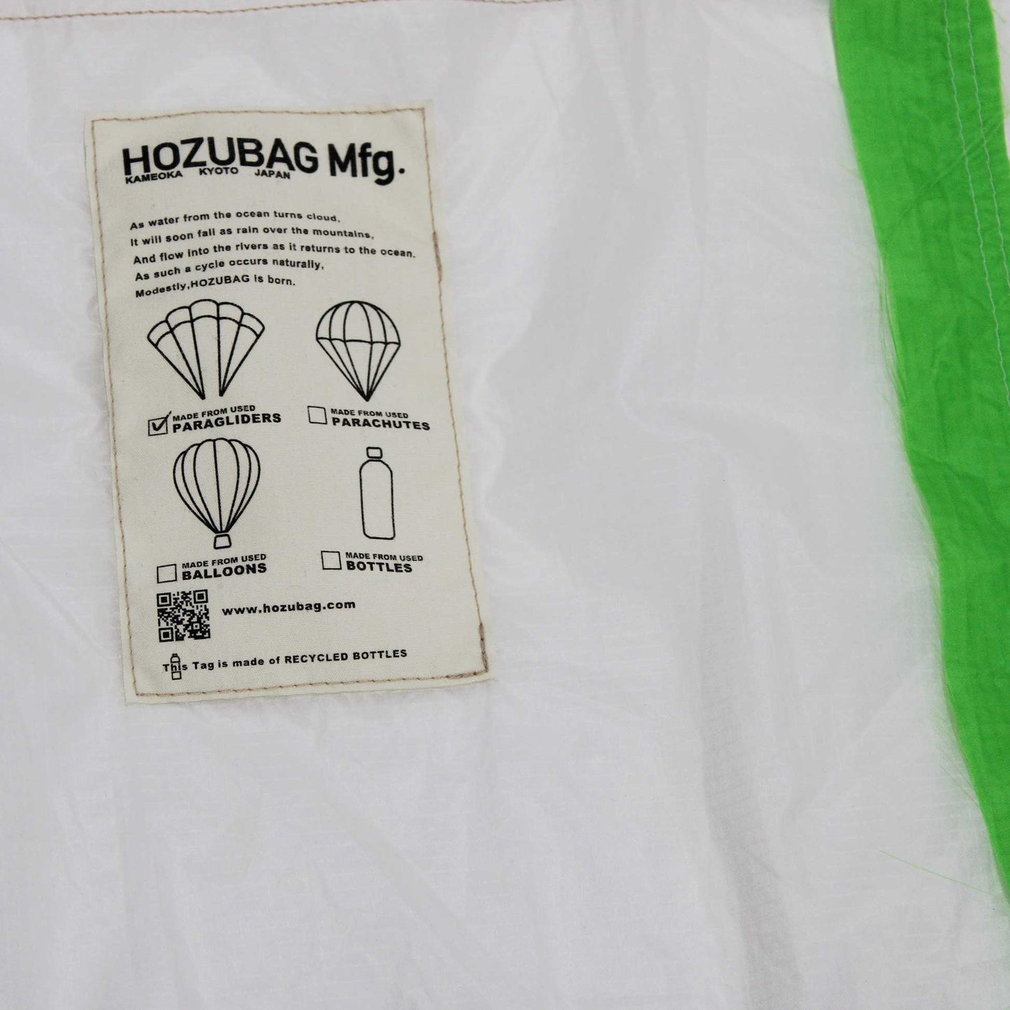 HOZU BAG FLAG FUROSHIKI 100x100