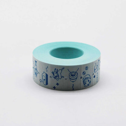 Label Roll Seal 8 Designs Illustration