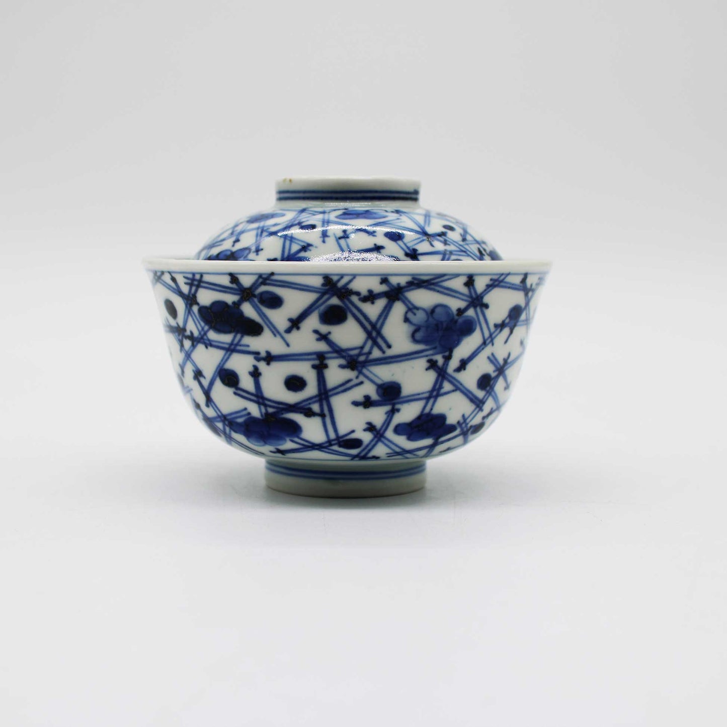 ANTIQUES Lidded Bowl A_512